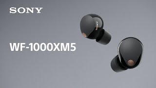 Sony Noise Cancelling Headphones WF1000XM5 Official Product Video  Official Video [upl. by Dearborn]