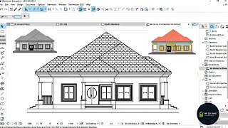 Simple Process To Drawing Elevations in Archicad [upl. by Everson]