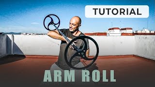 Beginner Dragon Staff Tutorial  Arm roll [upl. by Nylasej]