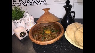 Tagine aux boulettes de boeuf et Sauce Tomate طاجين الكفتة بالطماطم [upl. by Siriso]