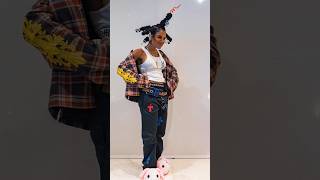 Teyana Taylor as Loc Dog in Dont Be A Menace for Halloween teyanataylor fashionpolice halloween [upl. by Lichtenfeld]