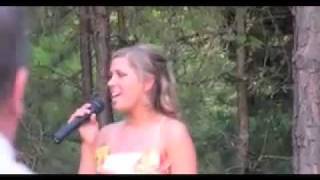 Celine Dion The Prayer Wedding Song by Bethany Boone [upl. by Kampmeier]