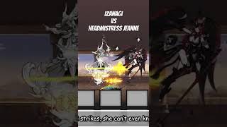 Izanagi vs Headmistress Jeanne bcu tbc battlecats game izanagi games gaming [upl. by Anire375]