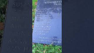 The Gun Cotton Explosion Memorial in Stowmarket Suffolk [upl. by Eirbua]