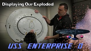 Displaying Our Exploded USS Enterprise D [upl. by Dreda]