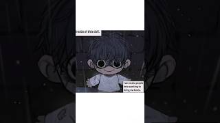 The ghost that lives in the doll  bledit blmanhwa ytshorts [upl. by Eedyak]