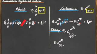 10 Weshalb reagieren Carbonsäuren als Säuren Mesomerie [upl. by Norret]