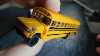 NEW  Brekina HO Scale Dodge S600 School Bus Review [upl. by Neerihs490]