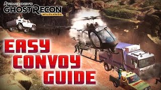 BEST CONVOY TACTIC EVERYTHING ABOUT CONVOYS  Ghost Recon Wildlands [upl. by Gloriana]