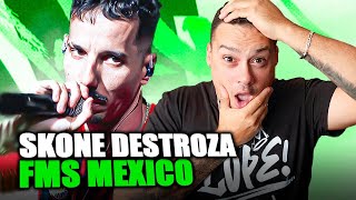 LA MEJOR BATALLA 😱😍 SKONE vs AZUKY en FMS MEXICO J1🇲🇽 REACCIÓN [upl. by Docia767]