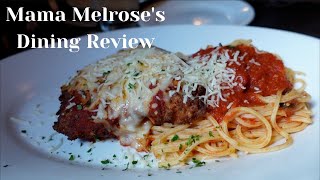 Mama Melroses Ristorante Italiano A Dining Review  Disneys Hollywood Studios [upl. by Grogan]