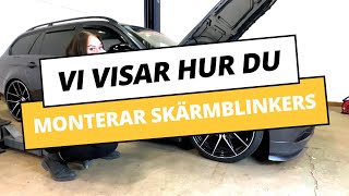 Byter till dynamiska blinkers BMW E91 [upl. by Perdita]