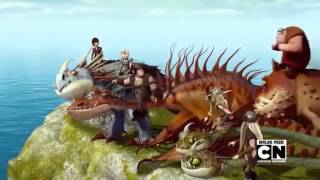 First Clip for Dreamworks Dragons Riders of Berk [upl. by Apostles]