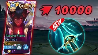 FINALLY NEW ITEM DYRROTH 100 BROKEN😱🔥  BEST 1 HIT BUILD DYRROTH 2024 [upl. by Arotal]