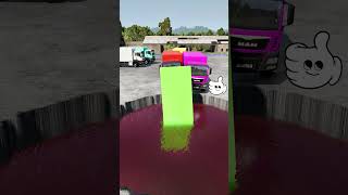 cargotruck truck pothole simulation shorts [upl. by Effie985]