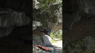 Nitrous  V9 gunks climbing [upl. by Aihsyn]