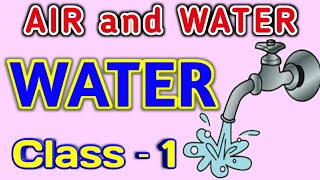 Air and Water WATER  Class1  EVS [upl. by Blackmun]