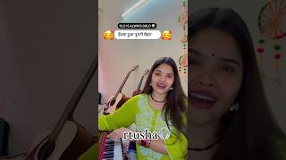 Hasta hua Noorani chehra 🥰🥰 cover song by rtusha ❤️ rtusha [upl. by Mohkos]