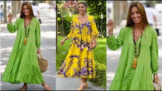 КРАСИВЫЕ ПЛАТЬЯ ЛЕТО 2024💕BEAUTIFUL DRESSES SUMMER 2024 [upl. by Akinirt]