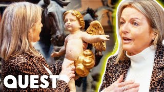 Restoring A 19thCentury Putto Cherub Family Heirloom  Salvage Hunters The Restorers [upl. by Dazhehs697]