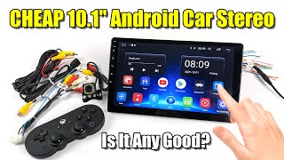 CHEAP 101quot Touch Screen Android Car Stereo [upl. by Esoj]