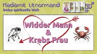 Widder Mann amp Krebs Frau Liebe und Partnerschaft [upl. by Esyned]