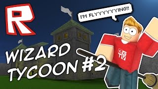 IM A WIZARD 2  Roblox Tycoon [upl. by Vaientina709]