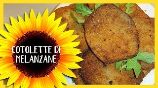 Cotolette di melanzane ricetta vegetariana [upl. by Maryrose152]