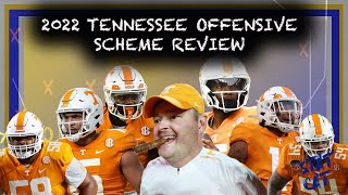 2022 Tennessee Offensive Scheme Review [upl. by Refinney]