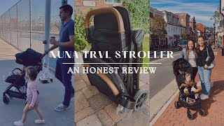 Nuna TRVL Review Good Bad and Unexpected  Honest Review From A Mom  Lightweight Travel Stroller [upl. by Ecnirp]