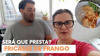 Fazendo receita de fricassê de frango [upl. by Marquez565]