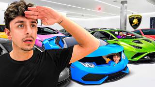 Extreme Hide amp Seek But With SUPERCARS [upl. by Anselmi]