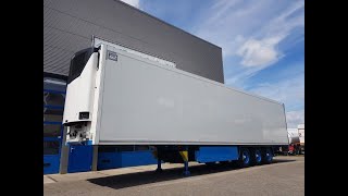 Krone refrigerated trailer Multi temp tail lift 2019 [upl. by Janek]