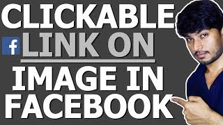 How To Make Clickable Link on Image in Facebook [upl. by Nryhtak]