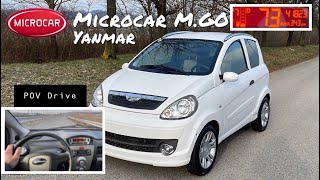 Microcar MGO Yanmar 2010 POV Drive Highspeed Walkaround [upl. by Slin]