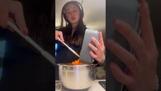 In my Nara Smith Era making Carrot cake for mother nationalcarrotcakeday birthday baking [upl. by Teerprah412]