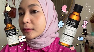 SOMEBYMI GALACTOMYCES VIT C TONER SERUM REVIEW koreanskincare shopeehaul somebymi somebymiserum [upl. by Budge394]