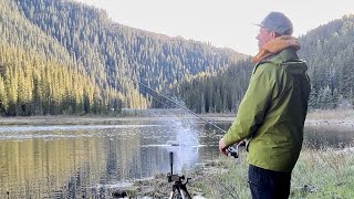 WOW Osprey Dive Bombs Fish Beside Me Multi Lake Fishing Day Upper K amp Sibbald Meadows Pond [upl. by Trevor]