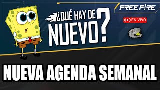 🔴 NUEVA AGENDA SEMANAL  FREE FIRE [upl. by Oilerua]