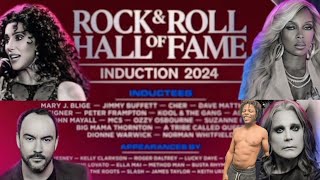 Rock amp Roll Hall of Fame 2024 Iconic Performances and StarStudded Tributes [upl. by Hilda]