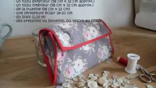 Tutoriel pour coudre une trousse pochette à soufflet [upl. by Pryce]