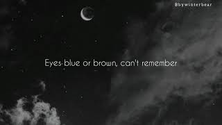 Eyes blue or brown cant remember lyrics [upl. by Aiuhsoj]