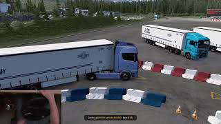 ETS 2 Driving Academy Complex Turns eurotrucksimulator2promods scssoftware [upl. by Iccir]