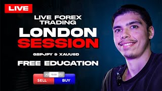 🔴 LIVE FOREX TRADING GBPJPY amp GOLD GIVEAWAY  TUESDAY OCTOBER 17 [upl. by Netsyrk]