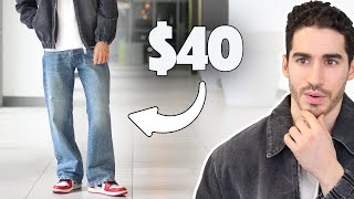 Top 5 Best Baggy Jeans under 100 [upl. by Lenej]