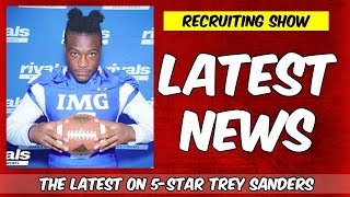 Does Alabama still have a shot with FiveStar Trey Sanders [upl. by Ahto231]