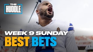 NFL Week 9 Sunday Best Bets and Free Picks [upl. by Harmony]