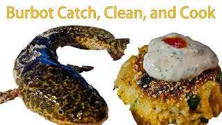 Ice Fishing Burbot Catch Clean and Cook Recipe Below [upl. by Irene]