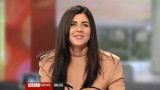 Marina and the Diamonds BBC Breakfast Interview 2642010 [upl. by Hannaoj]