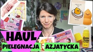 HAUL KOSMETYKI AZJATYCKIE [upl. by Nowujalo]